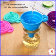 Silicone Folding Funnel - Liquid Extraction Tool