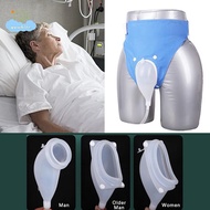 [LI] Portable Silicone Mens Urinal 2000ml  Bag Collector Reusable Male Pee Funnel for Travel Emergen