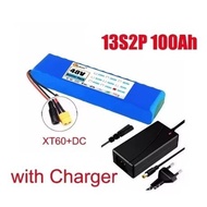 🔥13S2P 48V 100000 mAh 100Ah Lithium Ion Battery