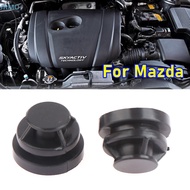 JRMO 2Pcs Compatible With Mazda Axela Atenza CX4 CX5 Engine Upper Cover Trim Rubber Grommet Mount Bush Buffer Sleeve Pad Guard Plate Cushion HOT