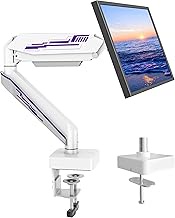 Heavy Duty Monitor Arm for Ultrawide Screen up to 49 inches,44 lbs,Gas Spring Desk Mount Stand, Prem