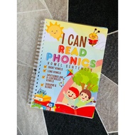 I Can Read Phonics Vowel Sentences | 113 pages | A4 SIZE & A5 (Notebook Size)