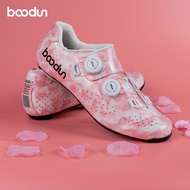 Carbon Fiber Breathable Knob Closure Cycling Shoes