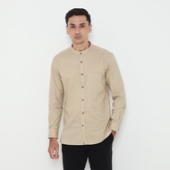 d&f x Izzue kemeja koko L/S Kaza - cream