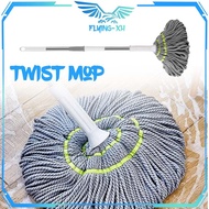 1set Automatic Wring Spin Floor Mop Magic Twist Mop Floor Mop Rotating Floor Mop Automatic Floor Mop