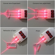 WRC 3 Way Light Source Optics Teaching Aid for Optics Experiment Demonstrating