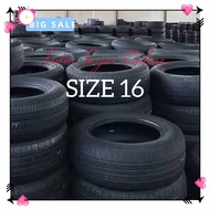 Good quality GRADE C Used Tayar Second Size 16 Terpakai Tyre Tire Ready Stock || 175 185 195 205 215