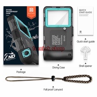 [SHELLBOX] 2024 New Professional Underwater 15M Depth Diving Waterproof Phone Case for Huawei Pura 7