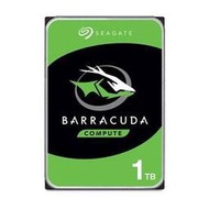 含發票希捷新梭魚 Seagate BarraCuda 1TB 3.5吋 桌上型硬碟 (ST1000DM010)
