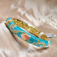 Old Beijing Characteristic Cloisonne Bracelet Enamel Handmade Open Female Fine Accessories Gifts for