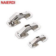 NAIERDI 90 Degree Concealed Hinge No-Drilling Hole Cupboard Door Hydraulic Cabinet Hinges Concealed 