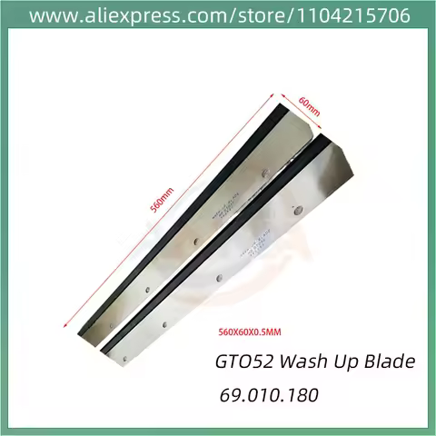 2 pieces 69.010.180 Wash Up Blades For GTO52 Printing Machine Spare Parts 69.010.180F