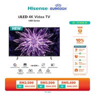 [NEW] Hisense Quantum Dot ULED 4K Smart TV / 电视机 (60Hz) - (55") 55U6K / (65") 65U6K / (75") 75U6K