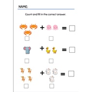 COUNT WORKSHEET CHILDREN PDF
