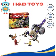 Đồ chơi lắp ráp Ninja 10318 Xếp hình máy nghiền Anacondrai
