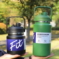 FIT Thermal Water Bottle Capacity 2500ml/2000ml/1500ml - Wide Mouth, Straw, Pouring Head, Convenient