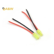 A&W 1pair Mini  Connector Male & Female 2pin Battery wire 16AWG