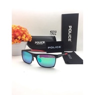 HITAM Police SUNGLASSES 1932-FRAME Black FRAME Square SUNGLASSES Men