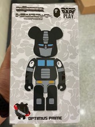 【全新未開】 Bearbrick x Bape Transformer 柯柏文 200% (BLACK VERSION)