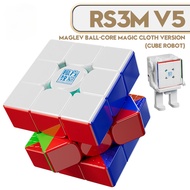 MOYU ของเล่น V5แม่เหล็ก3X3X3X3ลูกบาศก์มายากล RS3M แม่เหล็ก3 × 3ลูกบาศก์ความเร็วแม่เหล็กเกมส์ประลองคว