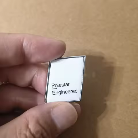 White Polestar Engineered Emblems Sticker Polestar Trunk Sticker For Volvo XC90 XC40 XC60 V90 S60 S9