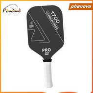 Phenovo Professional Carbon Fiber Pickleball Paddle Set 2 Pickleball Balls Equipment Training Practi