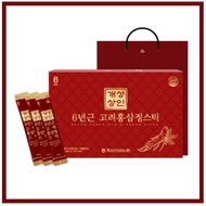 Red ginseng Korean 6 Years Goryeo Red Ginseng &amp; Deer Antlers Red Ginseng Extract stick  (10ml x 30 Pouch)