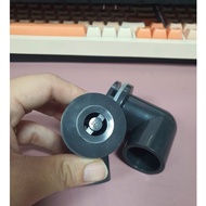 (Aquarium accessories) Bottom shrink set includes 2 sizes 20mm and 25mm, dark gray