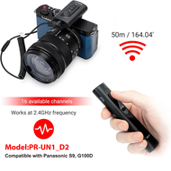 PROfezzion 50M Wireless Shutter Release Remote Control for Canon EOS R5 R3 R1 5D Mark IV III II 6D M