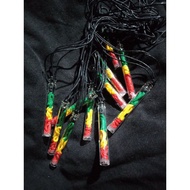 reggae fashion necklace tube 5/10 pcs