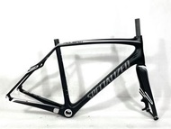 全新特價Specialized Roubaix Sl4閃電魯貝sl4碟剎碳架公路車架  #carbon disc roadbike frame