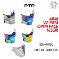 Arai VZ-RAM Visor 100% Original Open face Helmet Visor