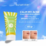 Azarine Sunscreen Calm My Acne - SPF 35 - 40g