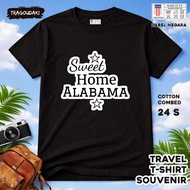 T-SHIRT BY ALABAMA 6 WEAR COUNTRYTAG ASAL US COTTON 24S SOUVENIR PREMIUM GIFT