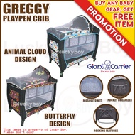 Giant Carrier Crib For baby Greggy Pack and Carry