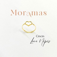 Moramas MINIMAL LOVE Ring 916 Gold/ Ring MINIMAL LOVE Gold 916/ Ring 916gold