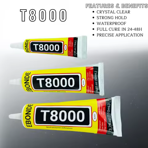 T8000 Phone Repair Glue LCD Screen Adhesive T-8000 Multifunction DIY Electronic Glue 15mL 50 mL 110m