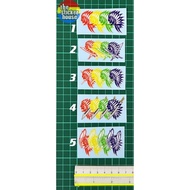 APACHEE PEDANG DESIGNS SMALL SIZE STICKER PRINTING LAMINATED REFLECTIVE