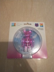 Medicom toy bearbrick sky tree 限定 電鍍 粉紅 晴空塔 skytree be@rbrick 100% figure