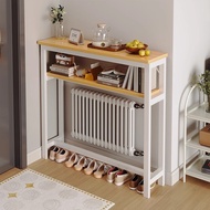 Ultra-Thin Over-Door Storage Rack Multi-Layer Shelf for Doorway Wall Edge Small Narrow Table Gas Sli