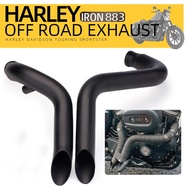 Motorcycle Exhaust Escape Sportster Motorcycle Exhaust XL883 Elbow Bike For 883 1200 Softail Sportst
