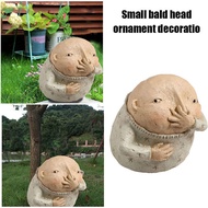 Funny Bathroom Statue Decorative Prank Resin Doll Craft with A Holding Nose Pose Warm Art Ornament for Home