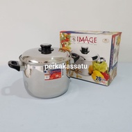 Sauce POT 26CM 26 CM HIGH ZEBRA THAILAND STAINLESS STEEL