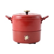 BRUNO Electric Hot Pot Enamel Pot Multi-Function Slow Cooker Detachable Electric Ceramic Stove Heati