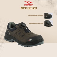 Sepatu Safety Cheetah ADV NYX 6012C Rust Original Twistlock Sepatu Kerja Safety Tali Putar Composite