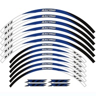 Rim Stripes Wheel Decals Tape Stickers Emblems Motorcycle Racing Accessories FOR YAMAHA XTZ 125 XTZ 