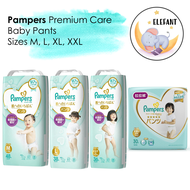 [1 Carton] Pampers Premium Care Baby Pants (Sizes M, L, XL, XXL)