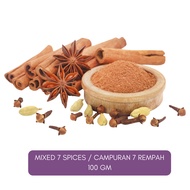 [Ready Stock Sejadi] MIXED 7 SPICES / CAMPURAN 7 REMPAH (100GM)