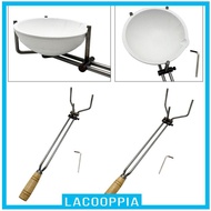 [Lacooppia] Crucible Tongs Crucible Clamp Hand Tool with Wrench Melting Bowl Clamping Pliers