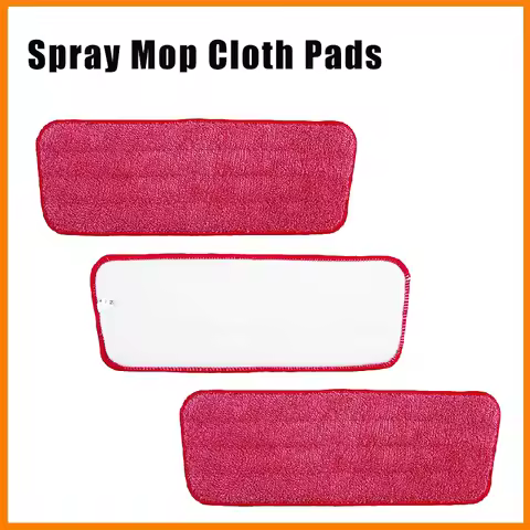 Microfiber Spray Mop Cloth Replaceable Mop Head For Floor Wet and Dry Dual-Use Mop Pad Washable Mop 